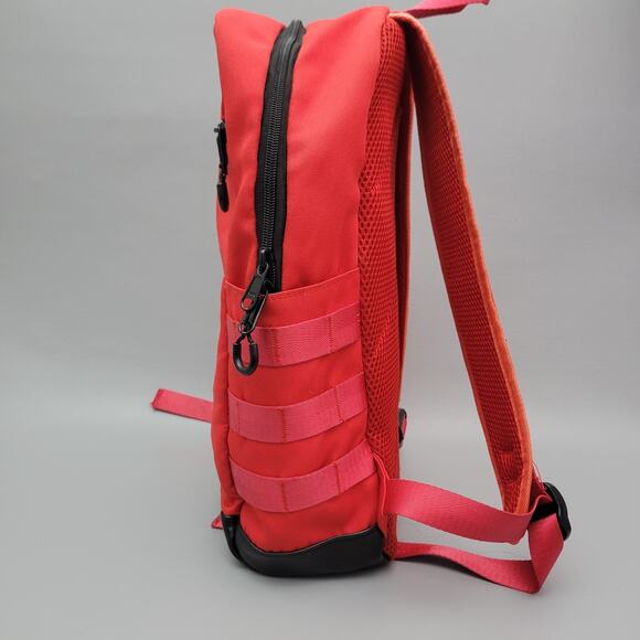 Nike Air Jordan Jumpman Logo Classic Backpack 9A0257-R78 Red Black White - Picture 5 of 16